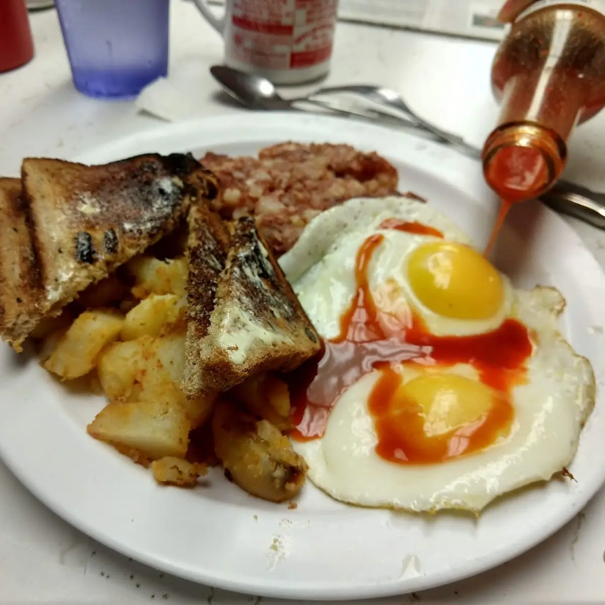 Corned Beef Hash and Eggs
