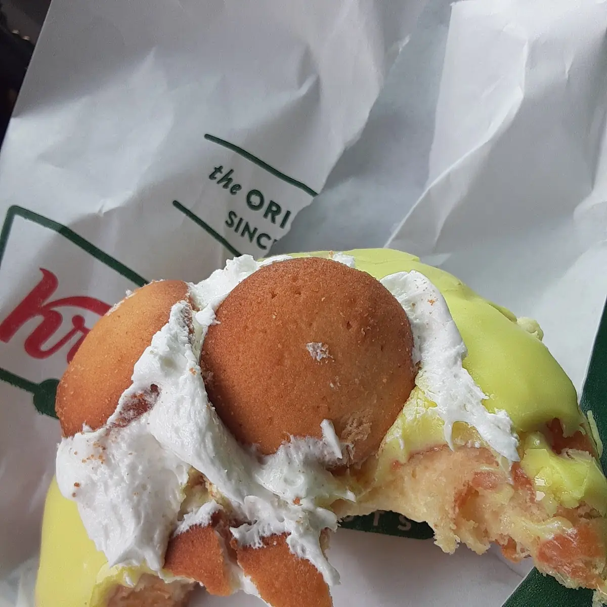 Banana Pudding Doughnut