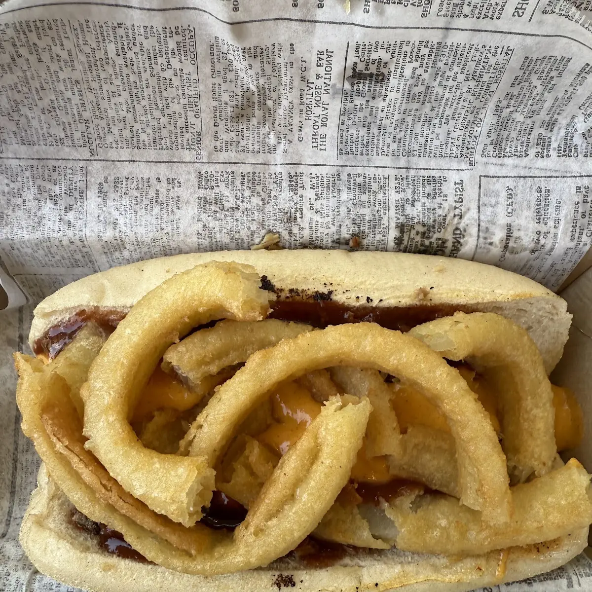 Baby Back Rib Hoagie