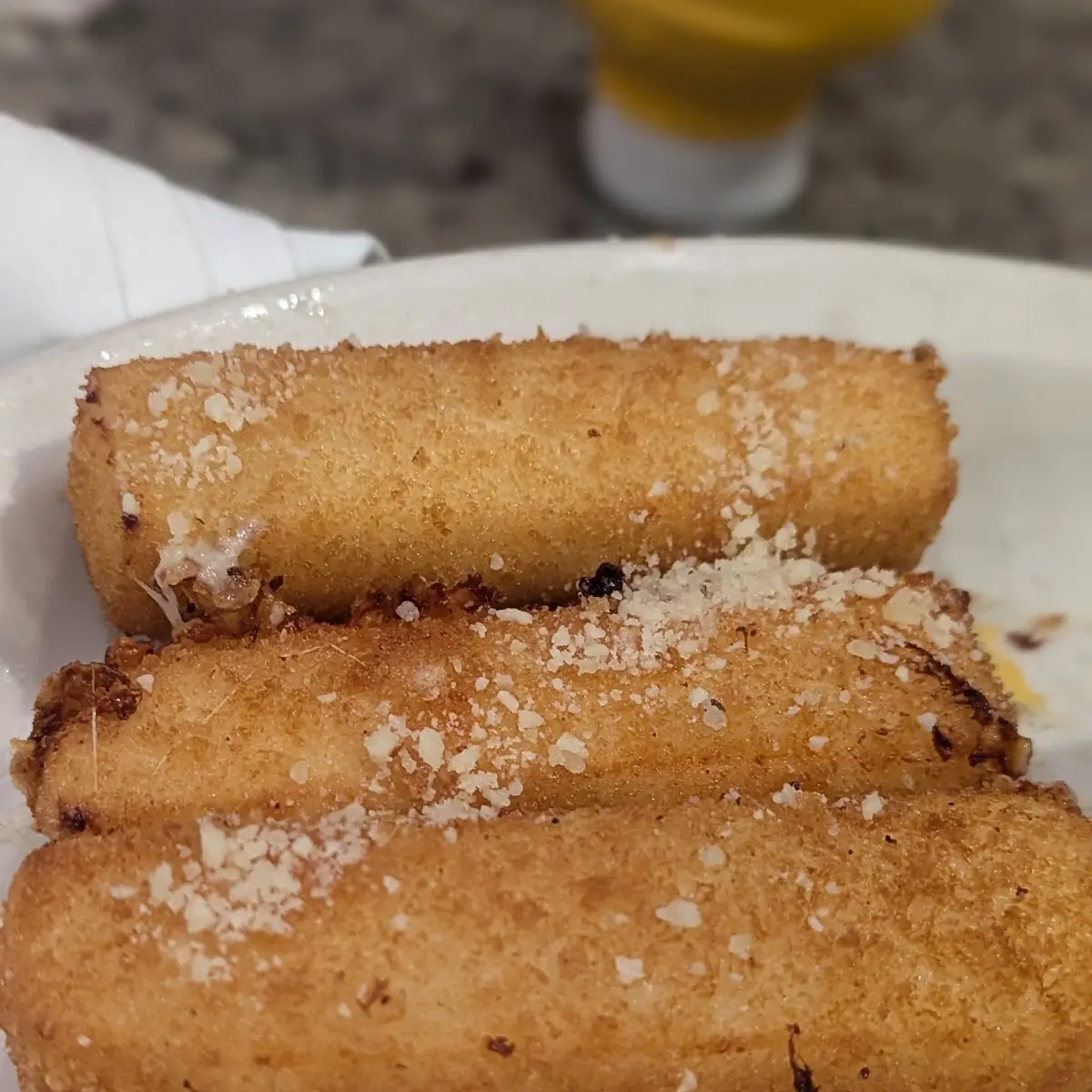 Hand Breaded Fried Mozzarella Sticks