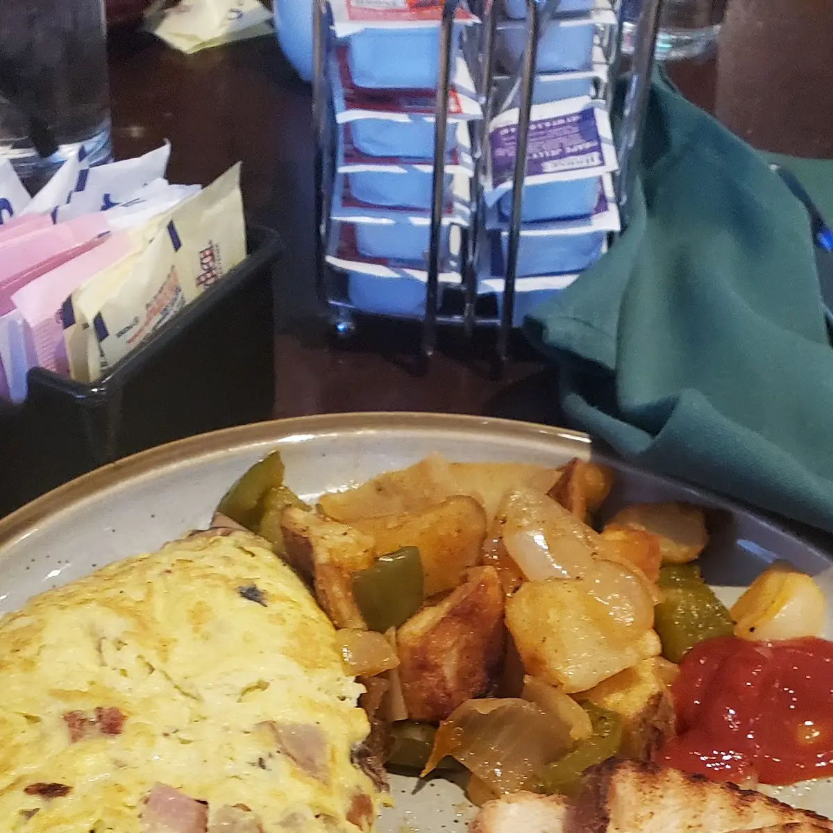Western Omelette with Cheese