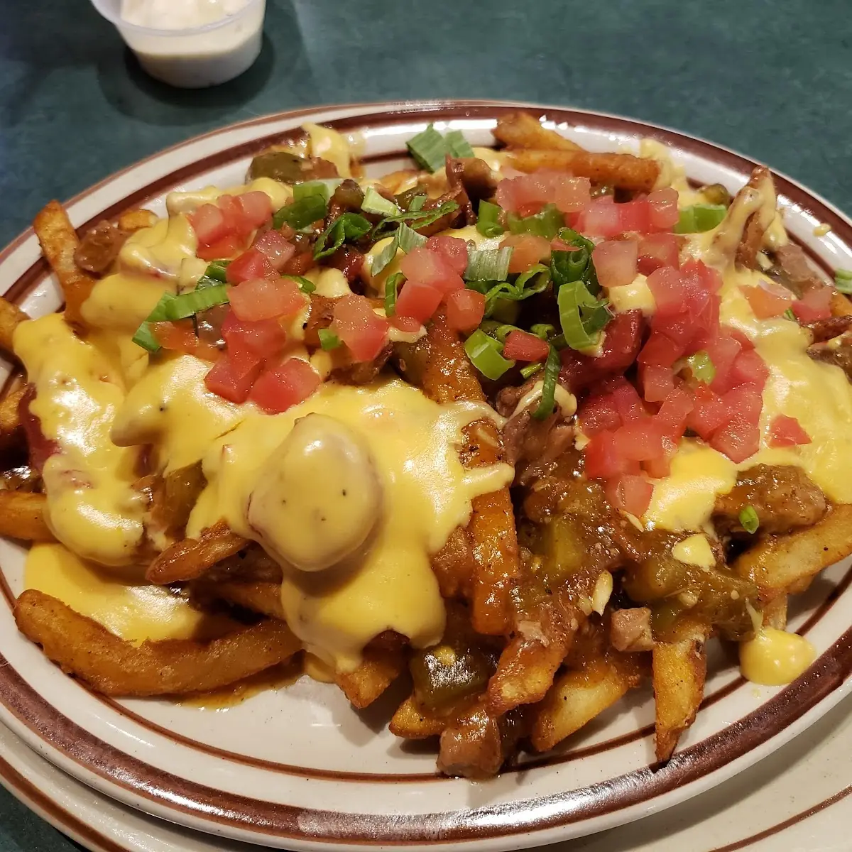 Green Chili Cheese Fries