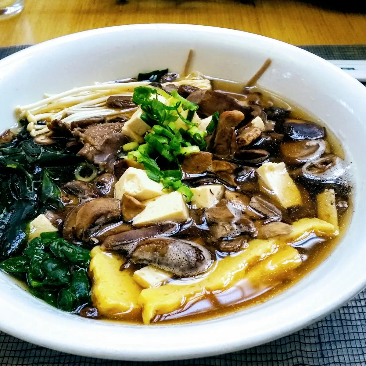 Wild Mushroom Soba
