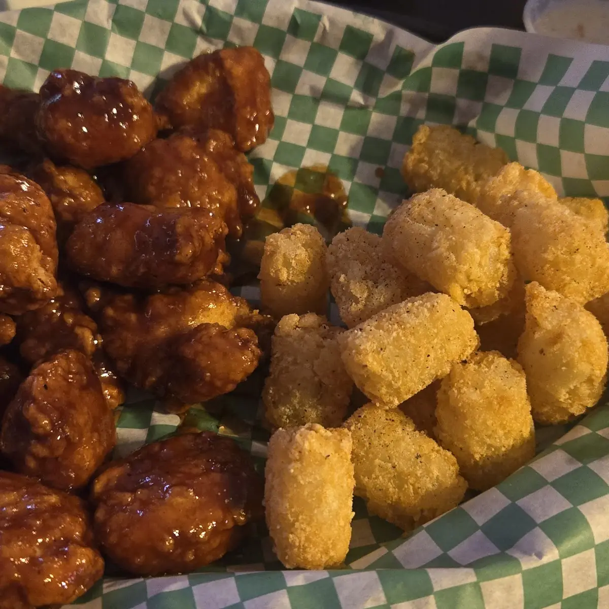 Wings and Tator Tots