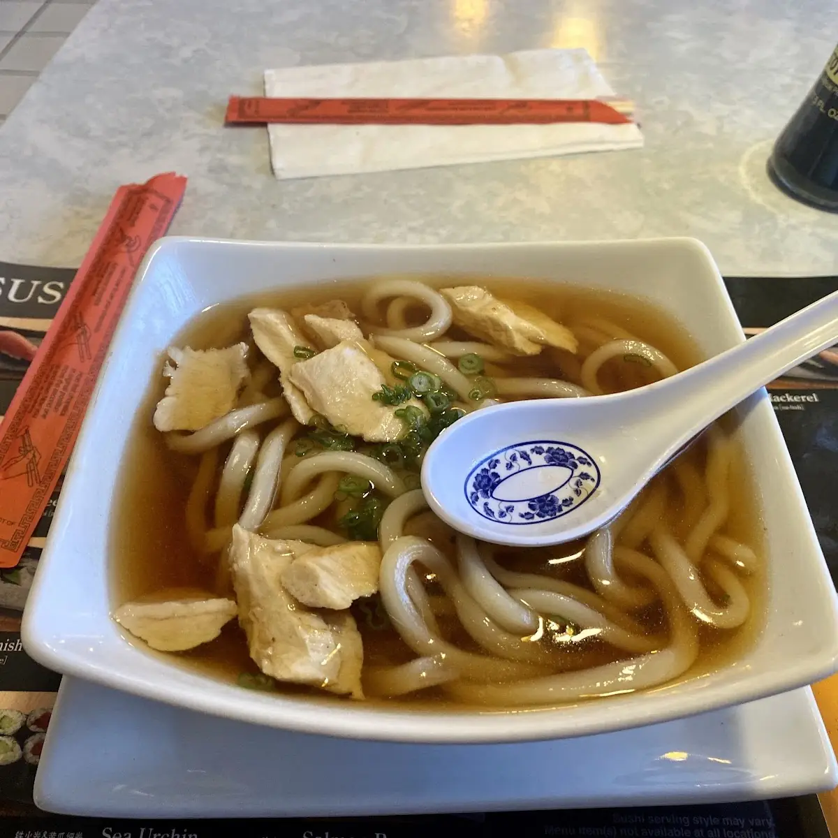Chicken Udon Noodles