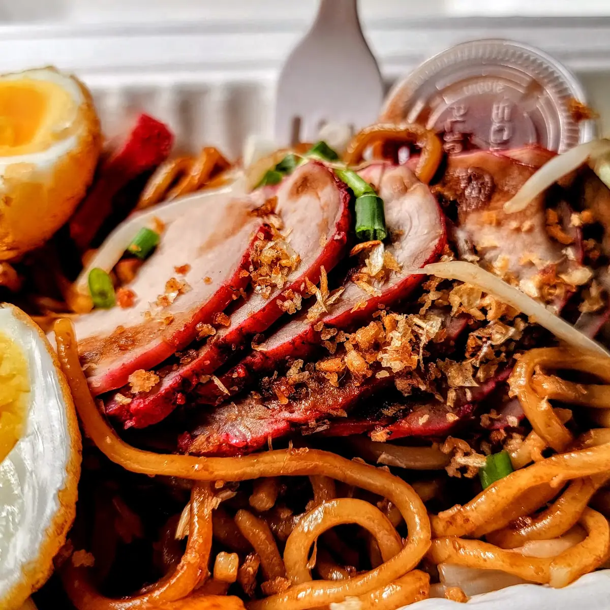 Thirsty Ramen with BBQ Pork
