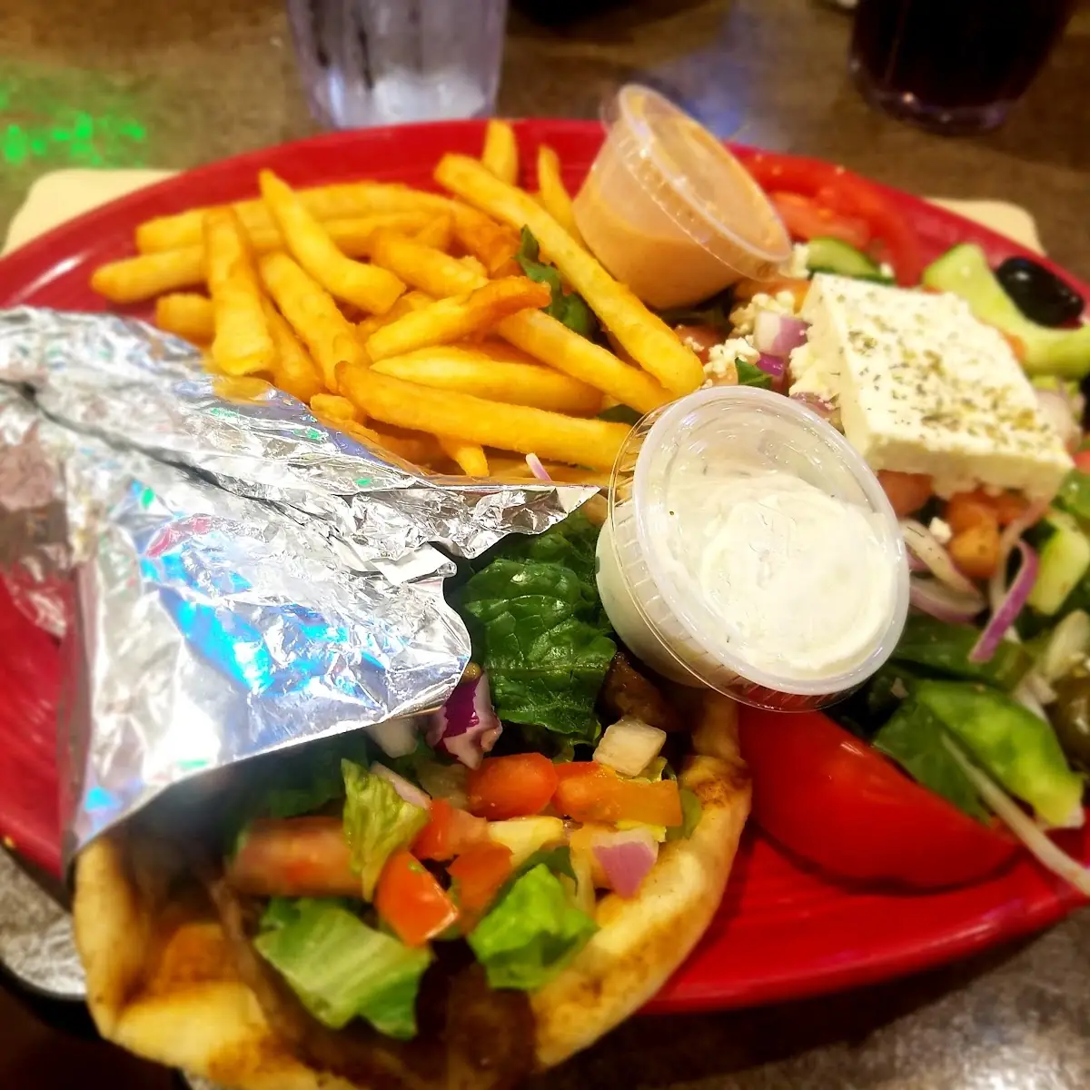 Greek Gyro Platter
