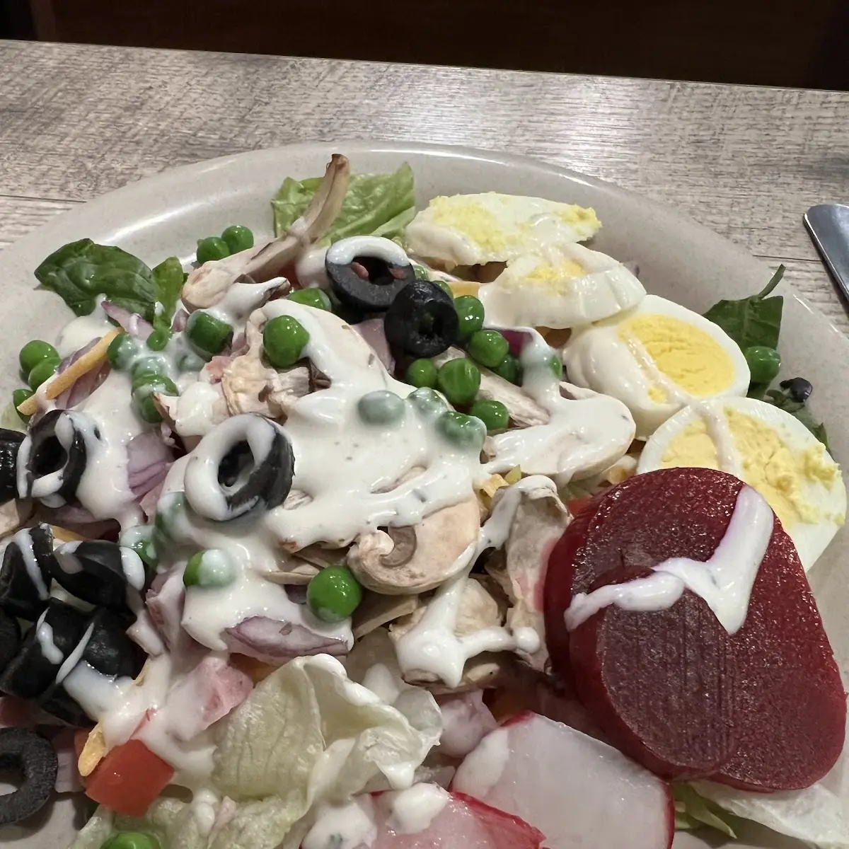 Salad from the Salad Bar