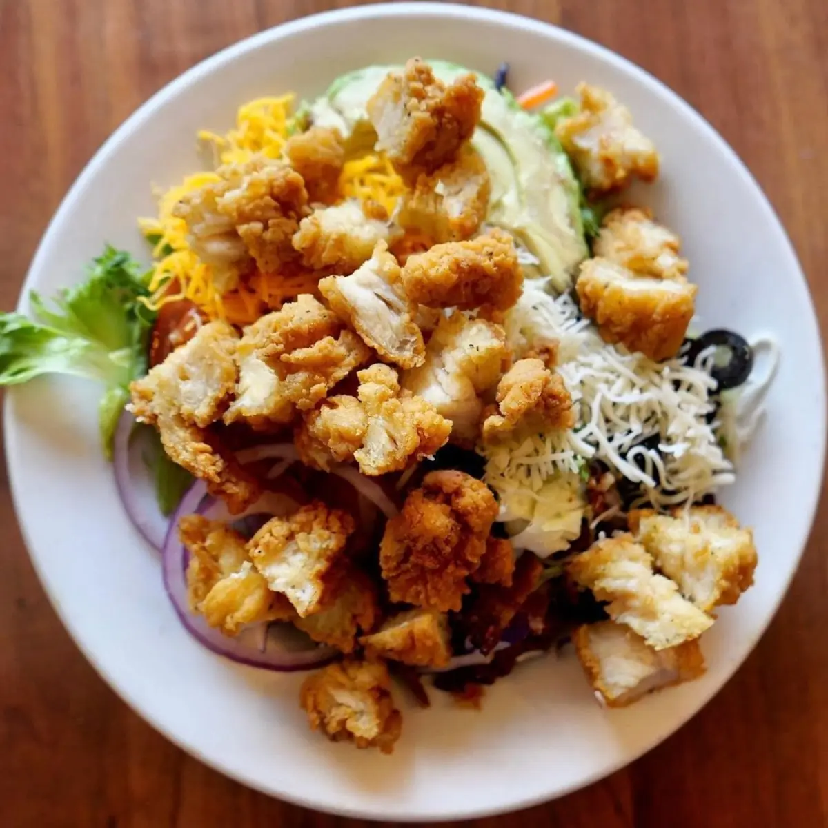 Southern Fried Chicken Salad