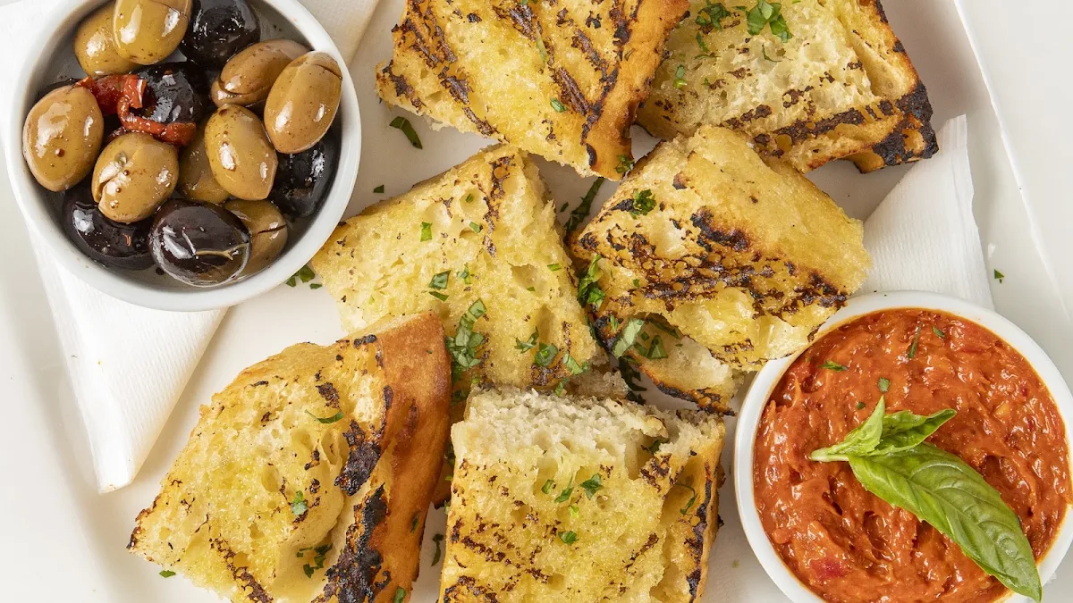 Focaccia Bread & Olive Oil-Balsamic, Armonia Pasta Bar