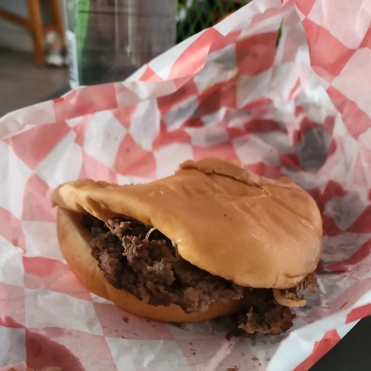Double Hinkle Burger