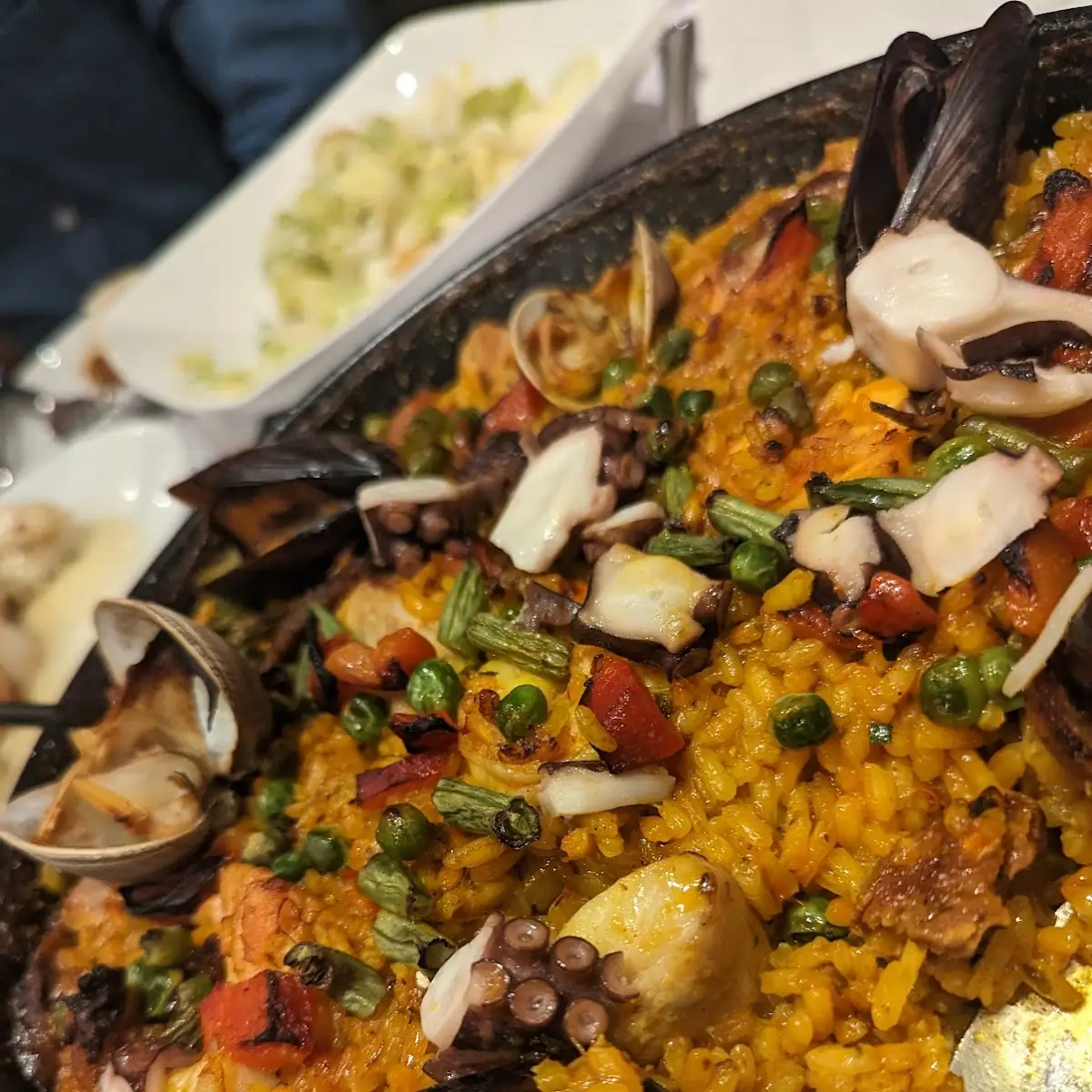 Seafood Paella with Shellfish