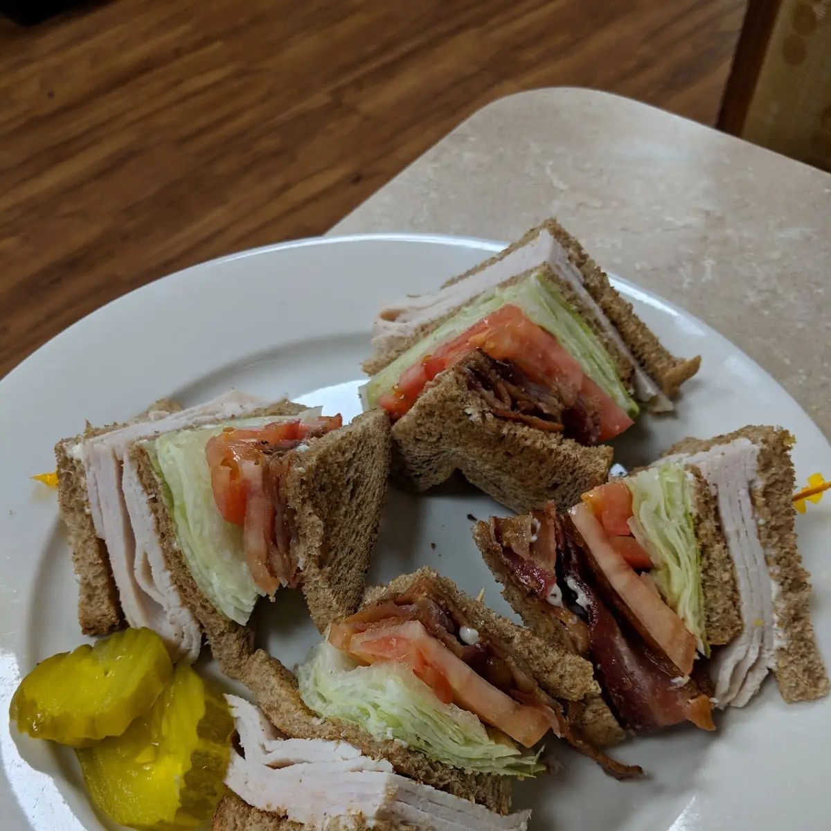 Turkey Club Sandwich