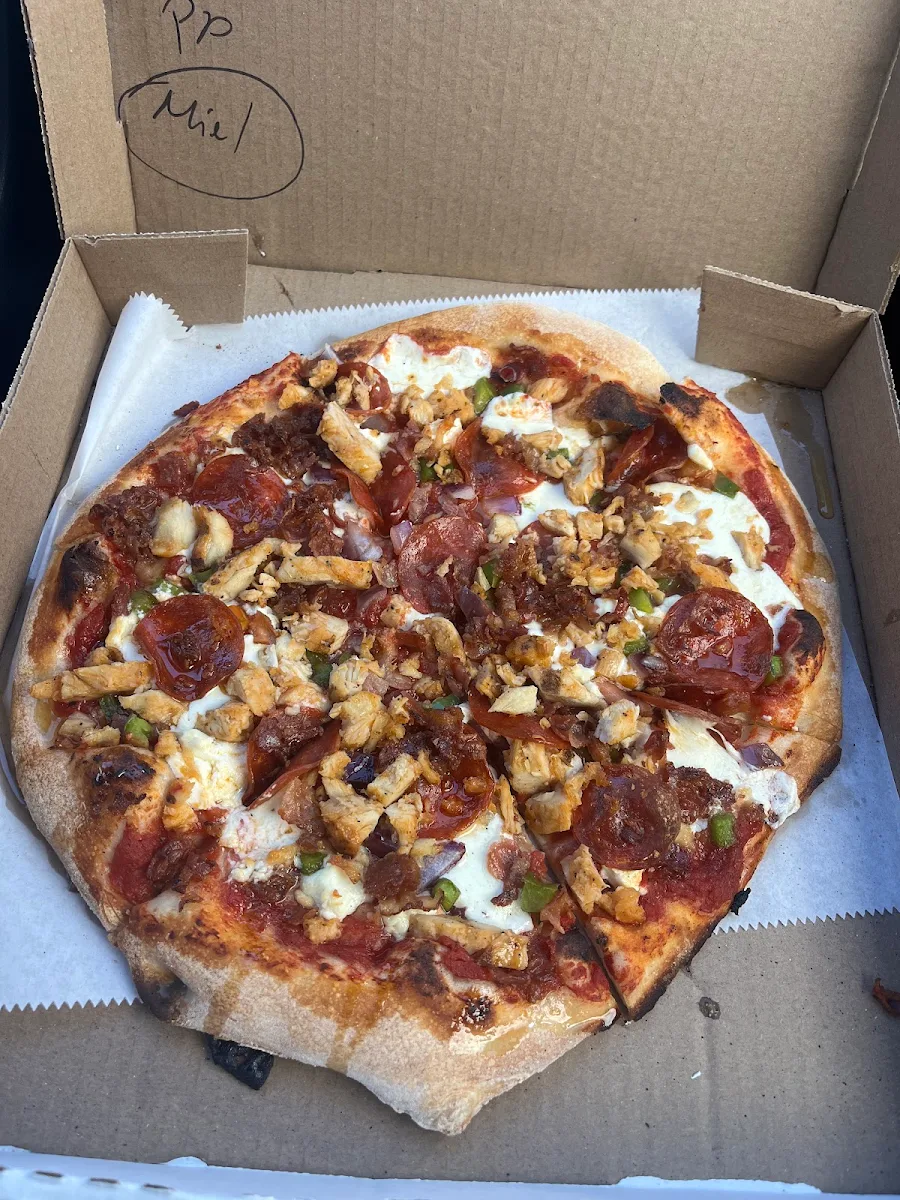 Pizza with Red Sauce