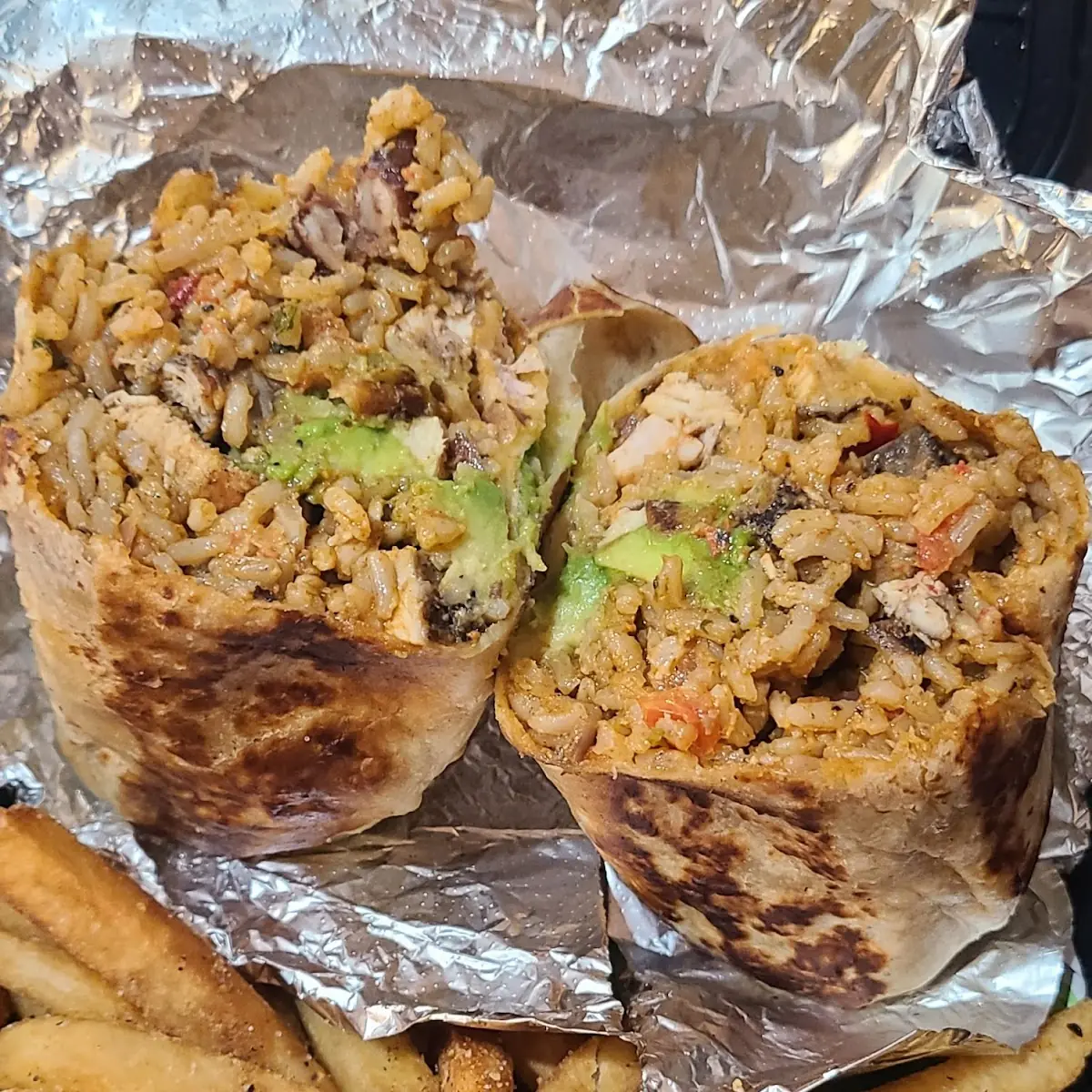 Jerk Chicken Caesar Wrap