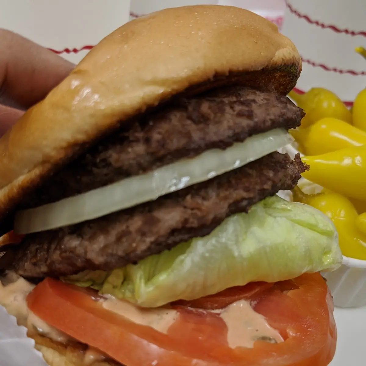 Double Double Hamburger