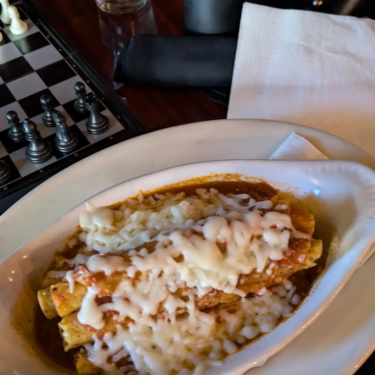 Rolled Tacos Italian Style