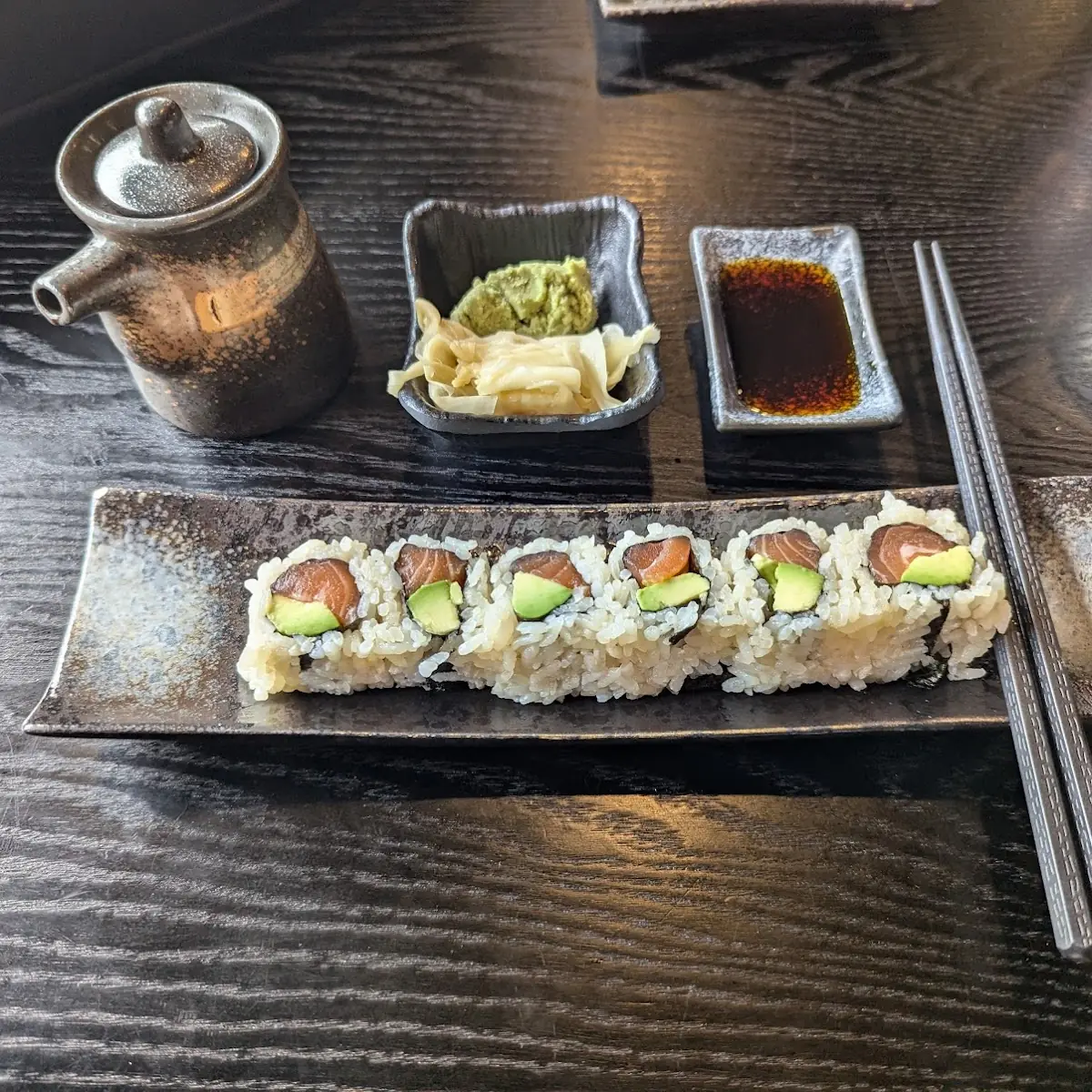Salmon Avocado Hand Roll
