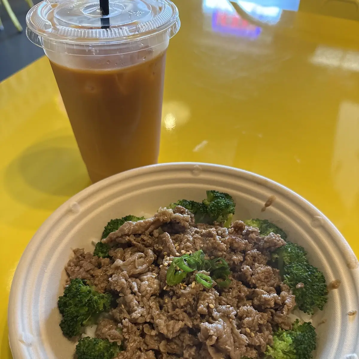 Shredded Beef Broccoli Noodle Bowl
