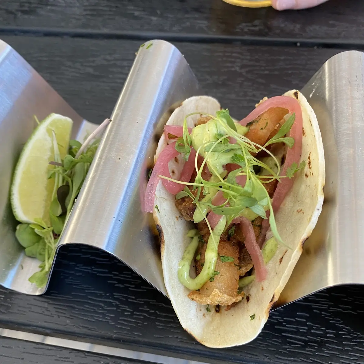 Crispy Pork Belly Tacos