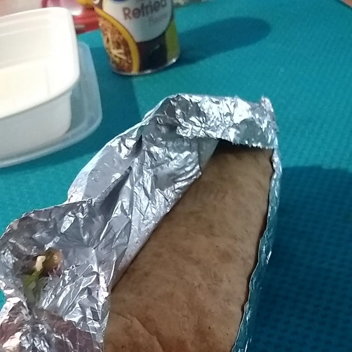 Chicken and Beef Burrito