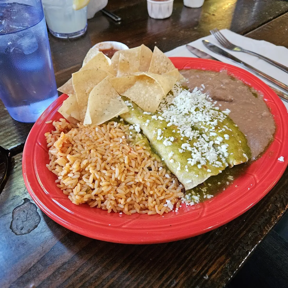 Enchiladas Verdes