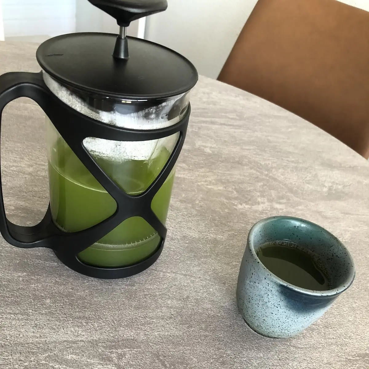 Hot jasmine green tea
