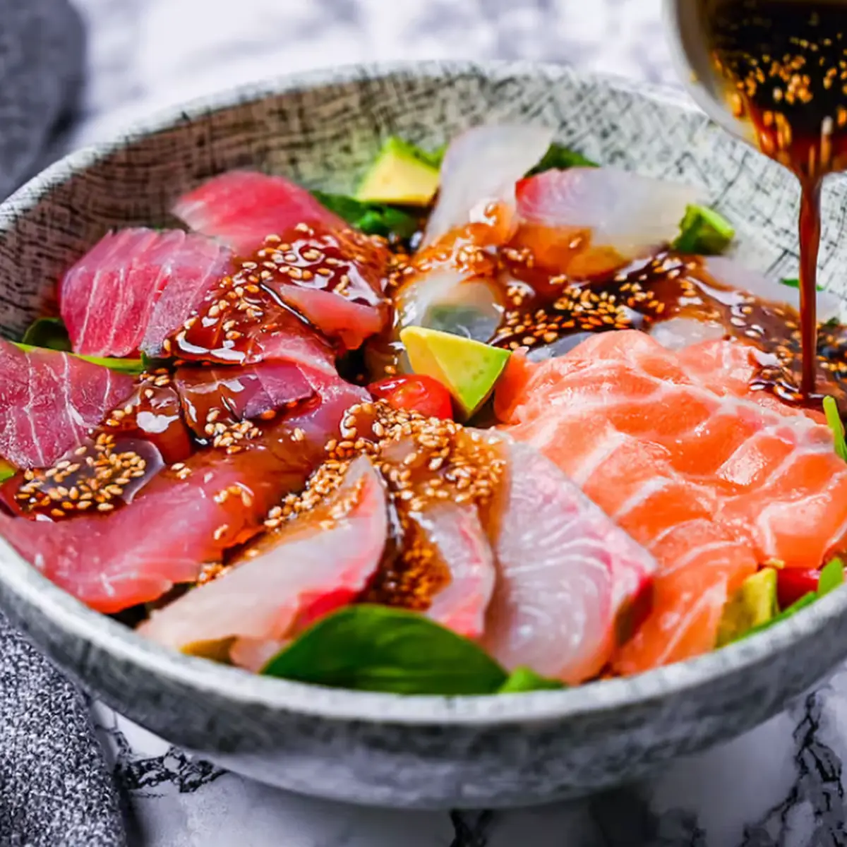 Sashimi Salad