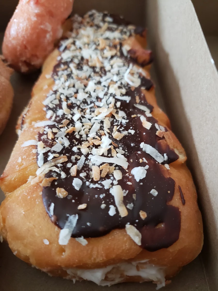 Coconut Cream Long John