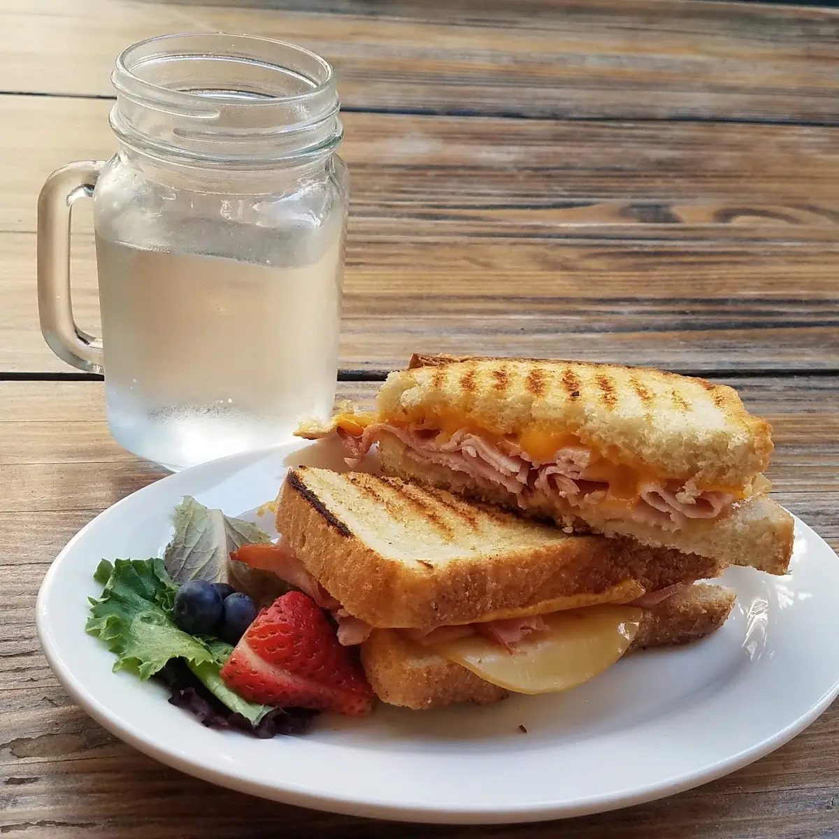 Ham and Cheese Panini