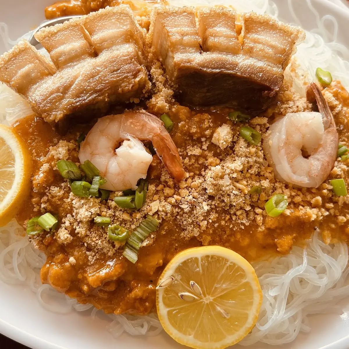 Palabok & Lechon Kawali