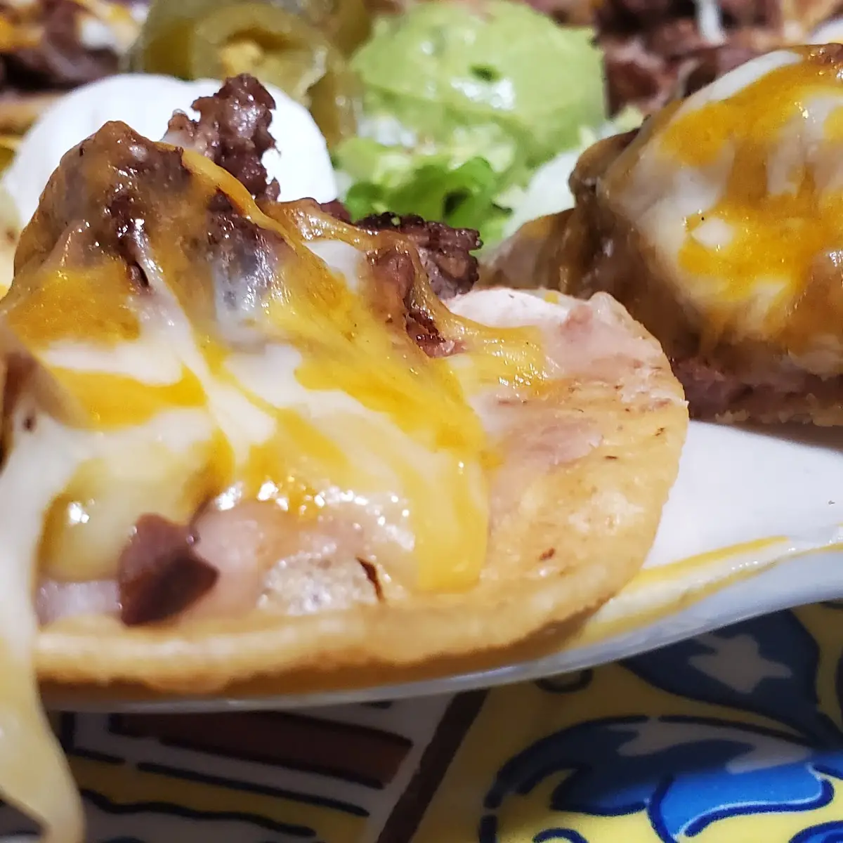 Beef Fajitas Nachos