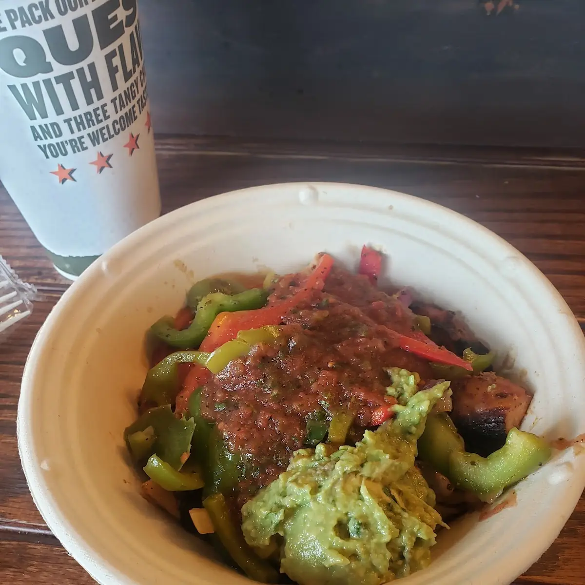 Chicken Double Protein Bowl Drink