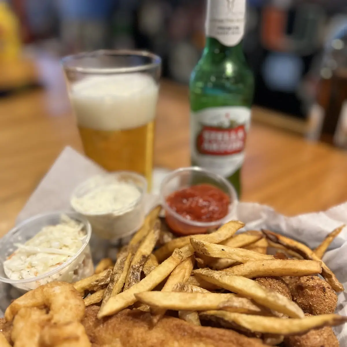 Freshly Sliced Chip Basket w Ranch