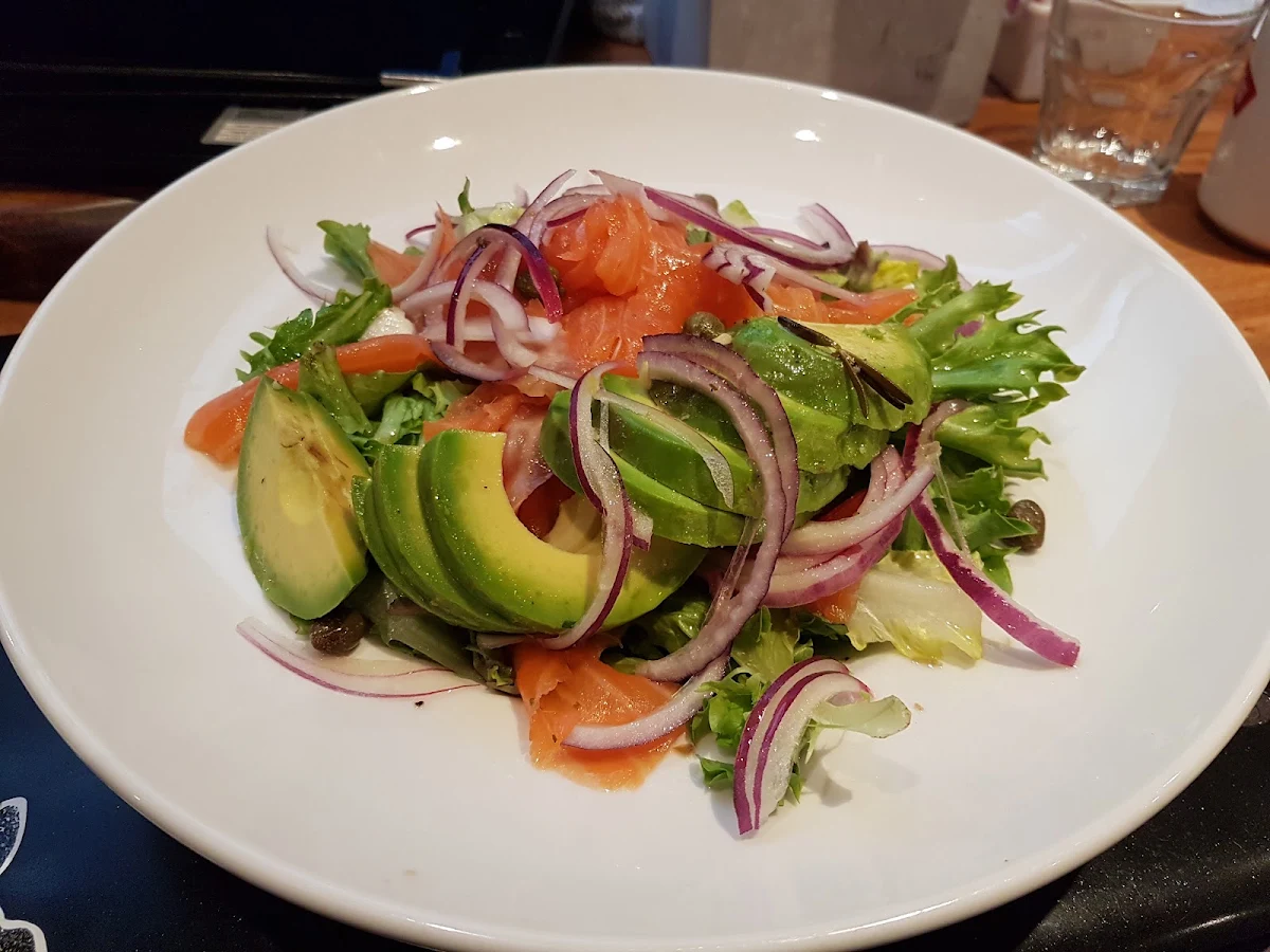 Salade Saumon Fumé Et Avocat 112 Smoked Salmon And Avocado Salad