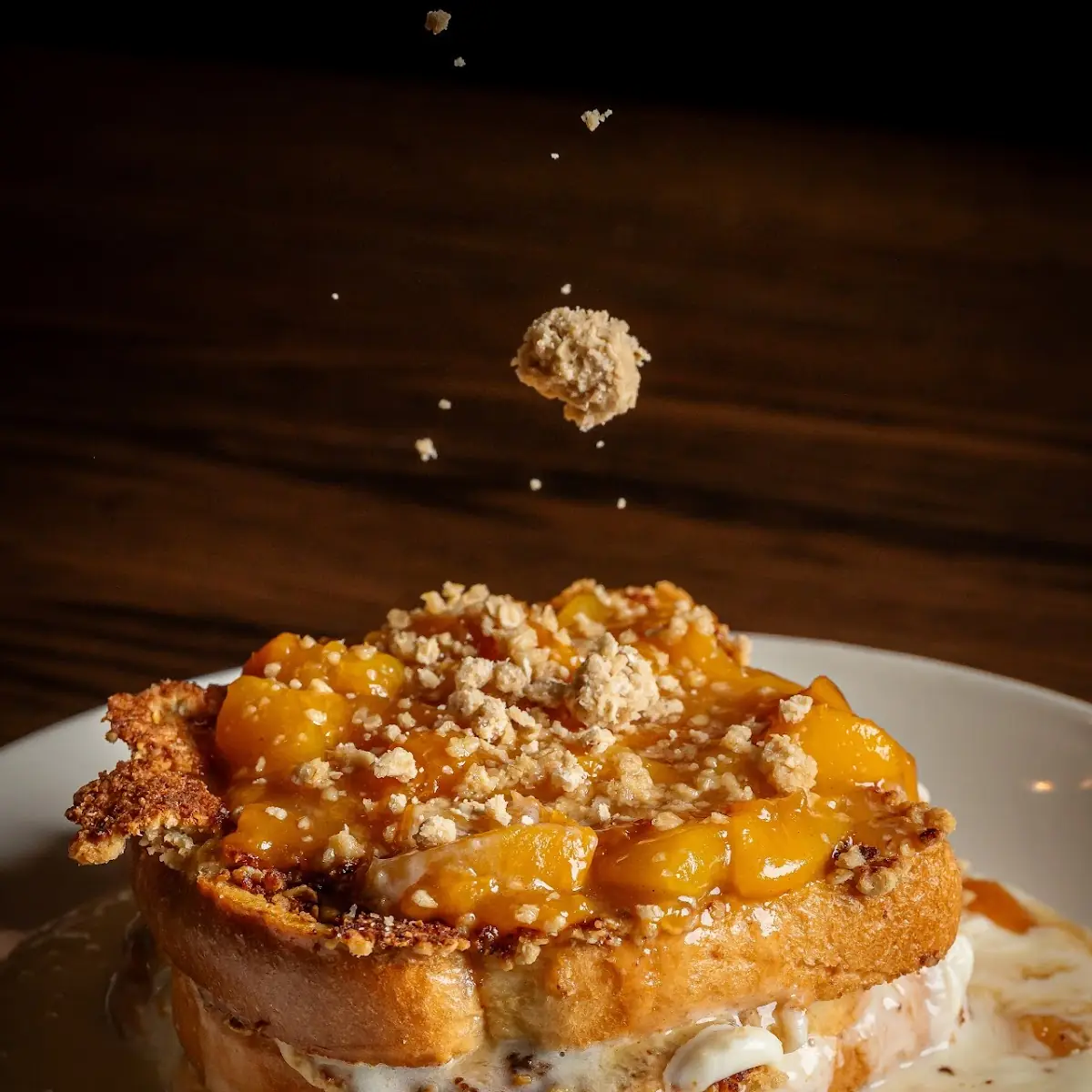 Gingerbread Stuffed French Toast