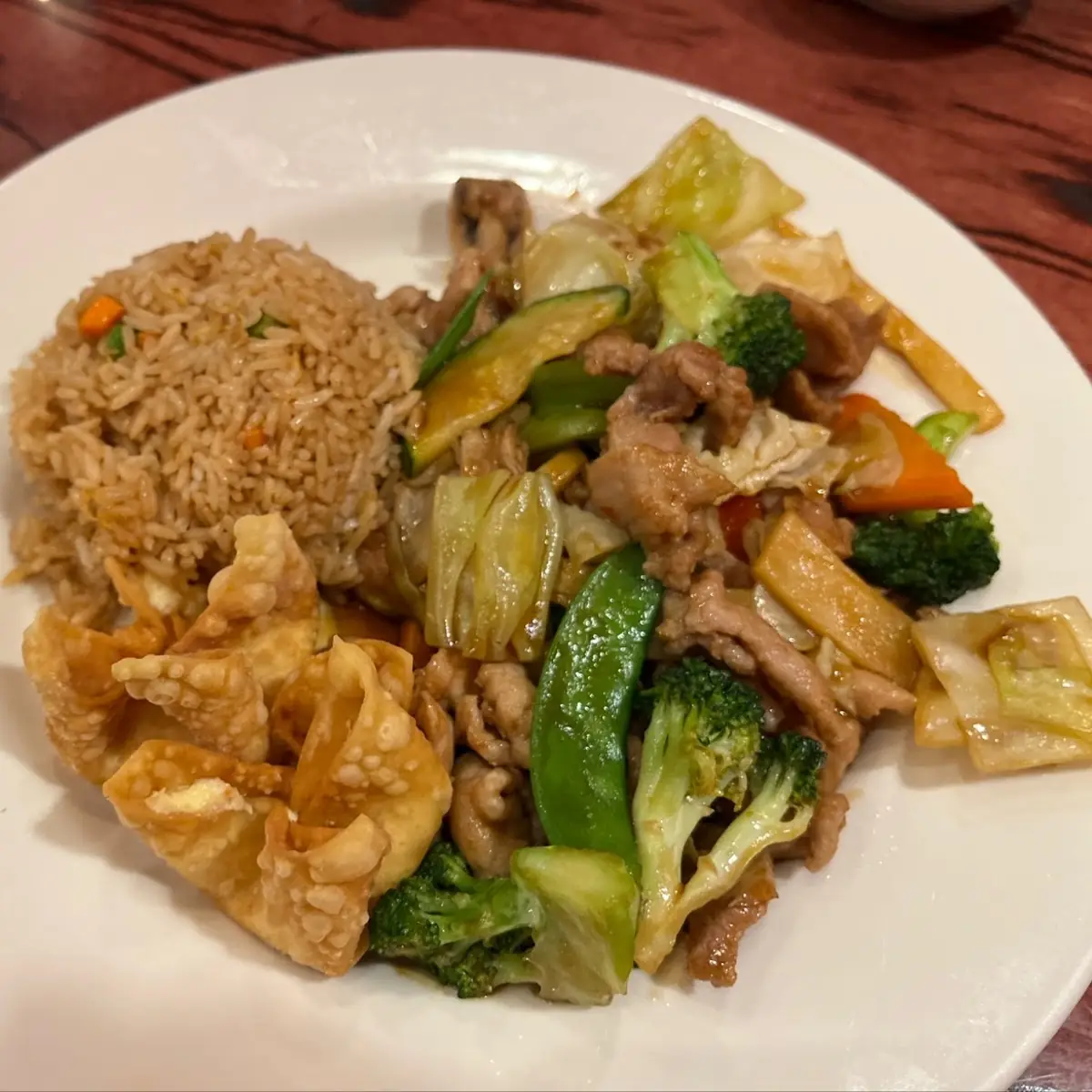 General TSO Chicken w Fried Rice