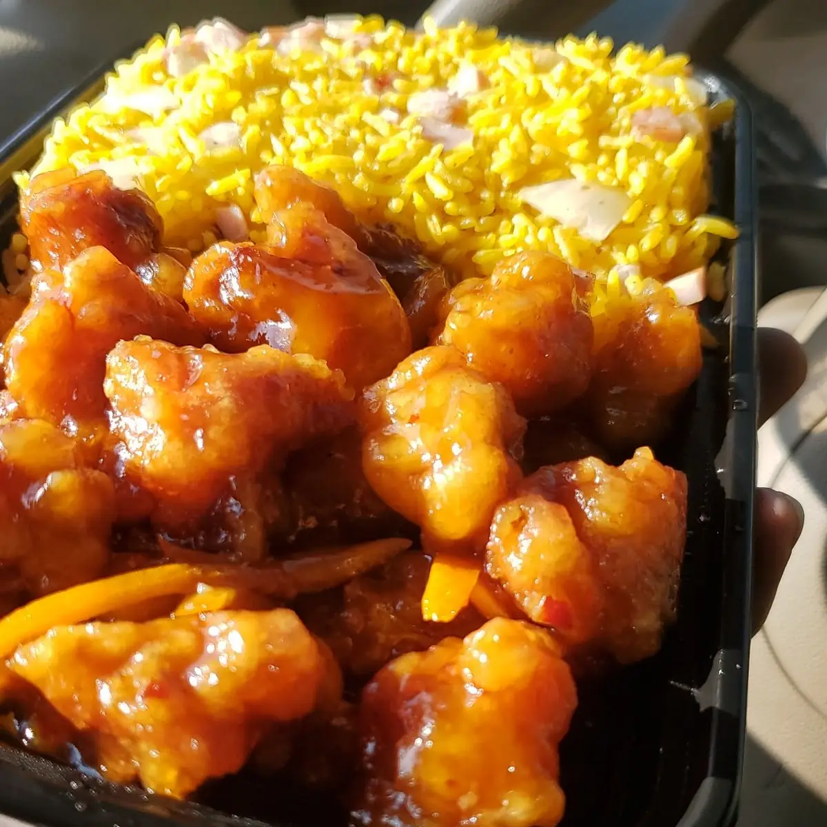 Orange Chicken Fried Rice