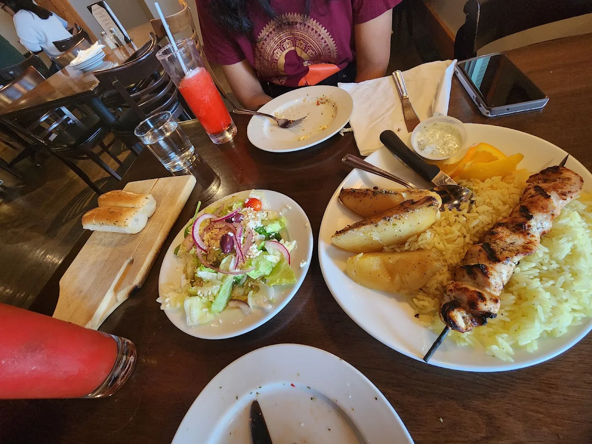 Chicken Kebab Dinner