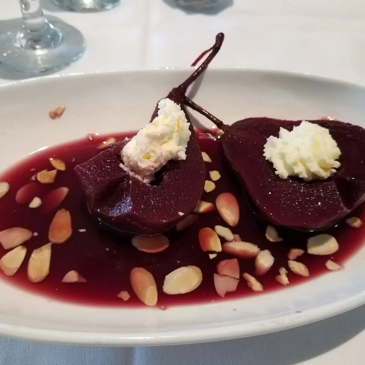 Poached Pear