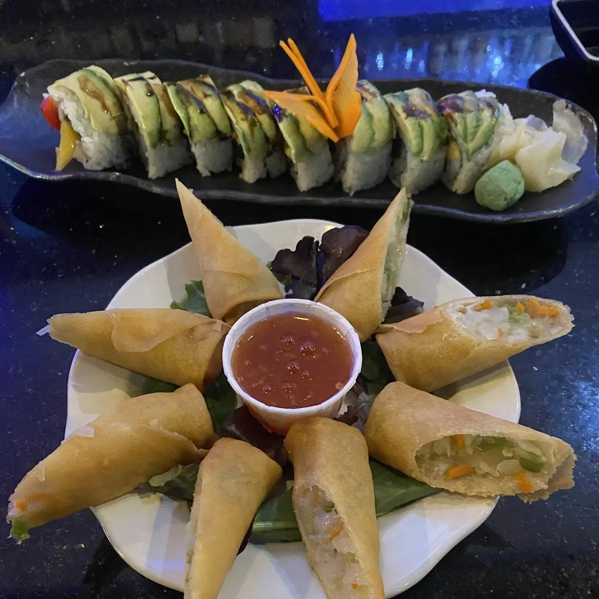 Brisket Spring Rolls