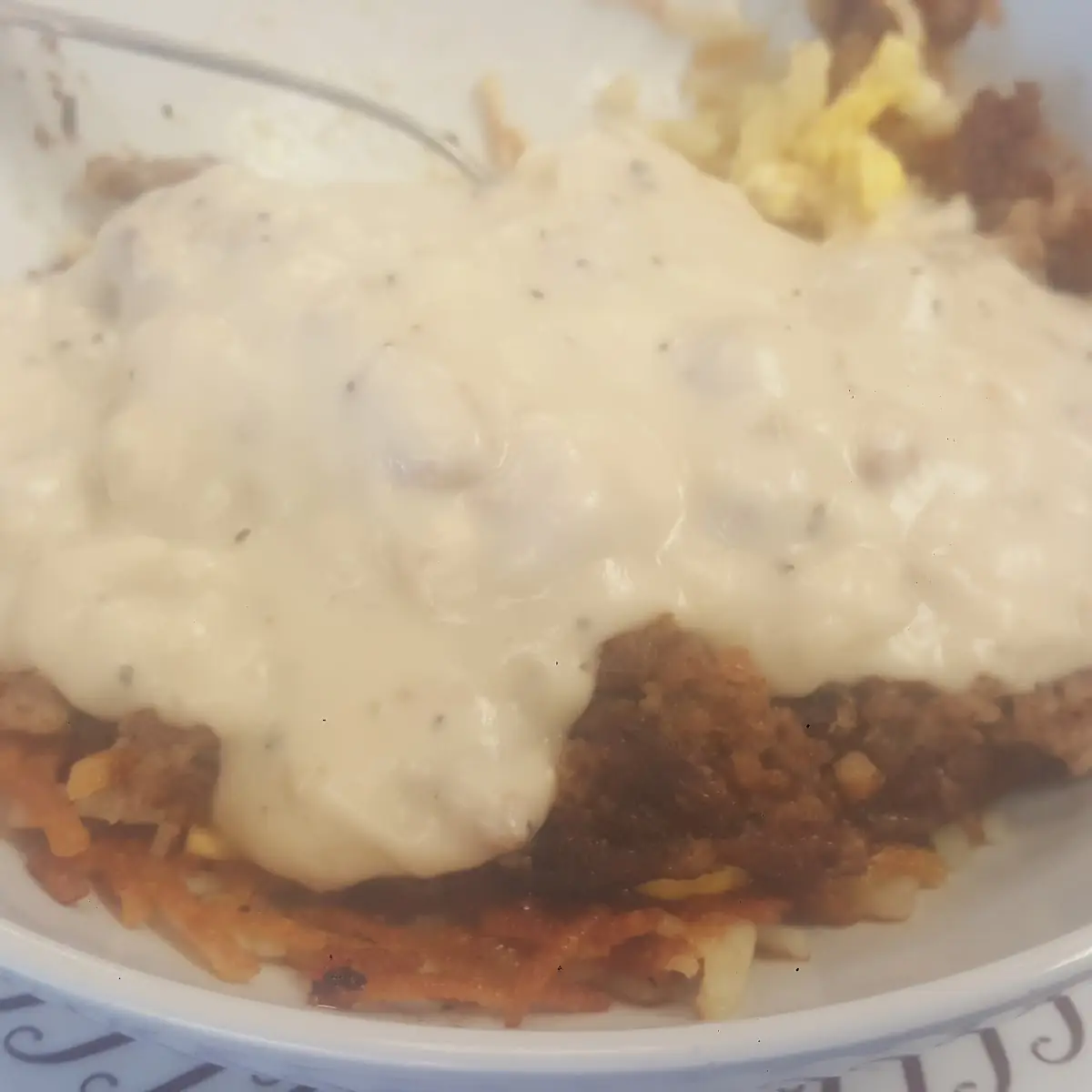 Hash Brown Bowl w Breakfast Gravy