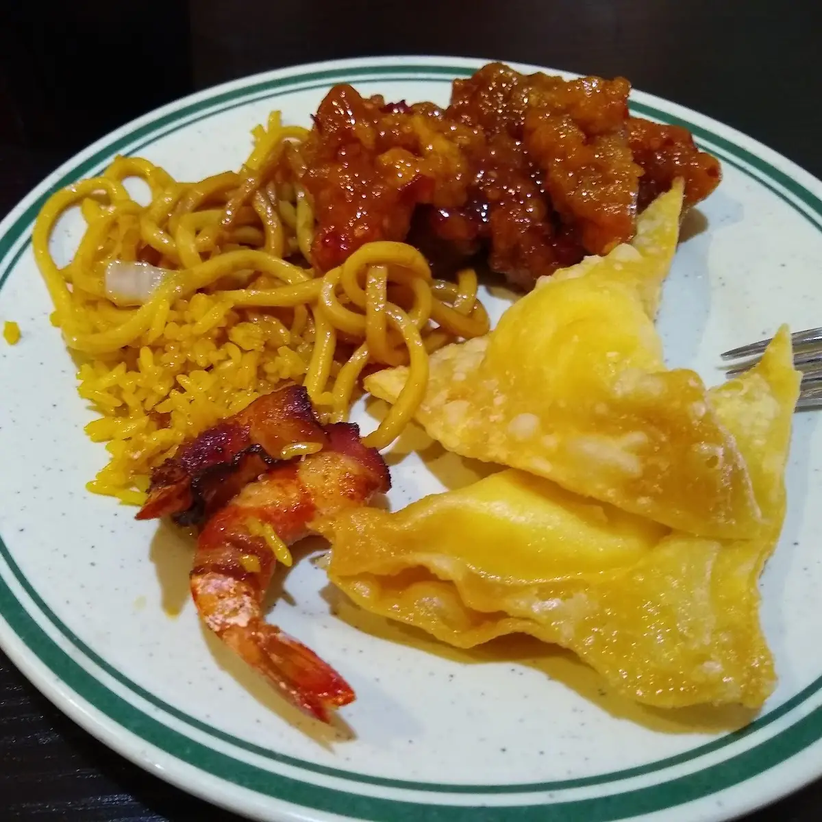 Crab Rangoon General TSO's Chicken