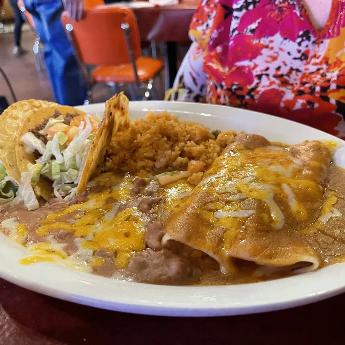 Enchilada Plate