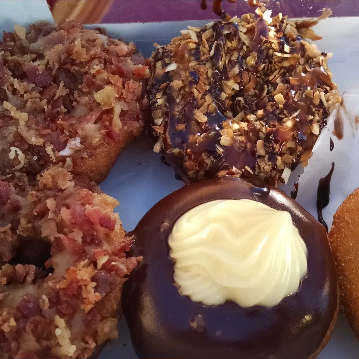 Maple Bacon Donuts Variety
