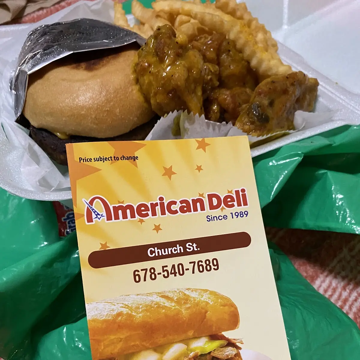 Grilled American Burger