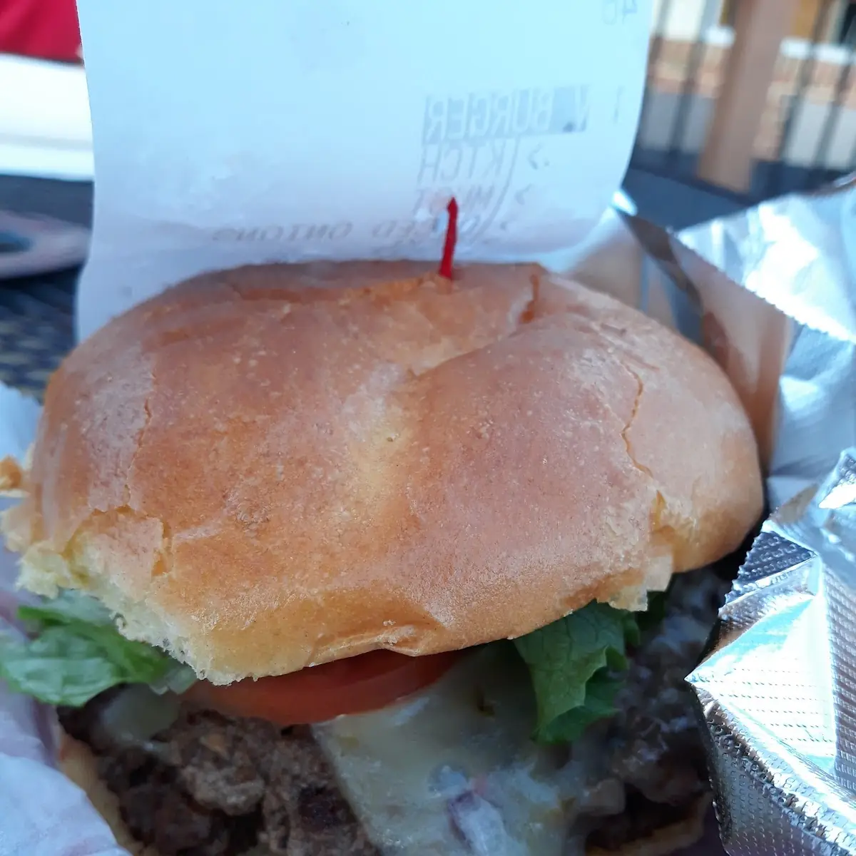 Village Burger with Pepper Jack Cheese