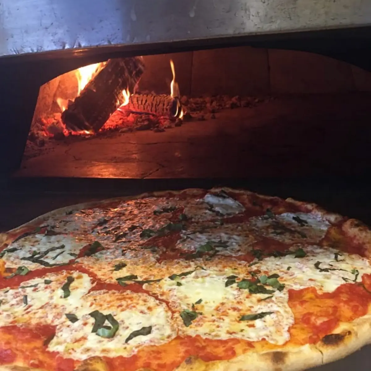 Wood Fired Margherita Pizza