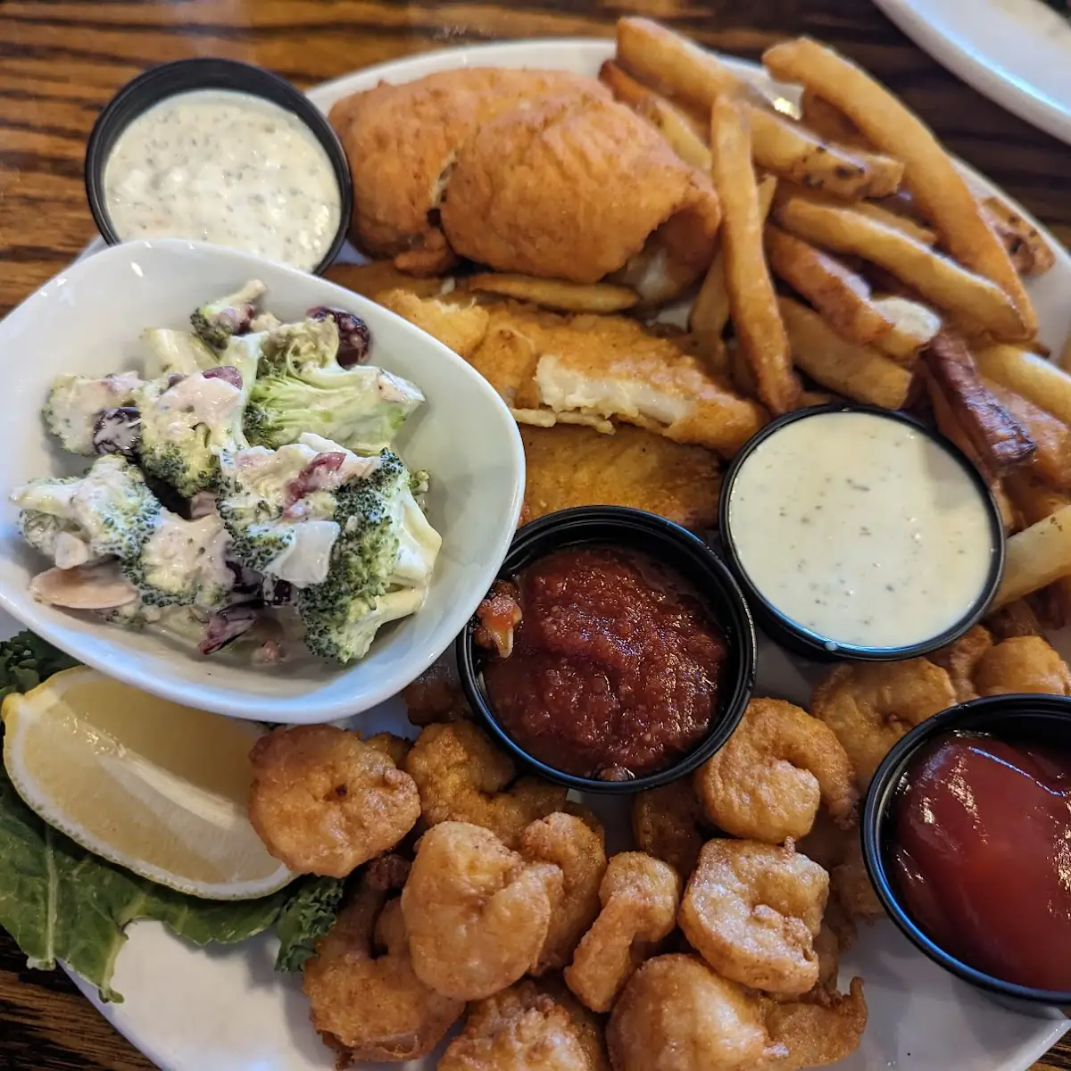 Fried Seafood Combo