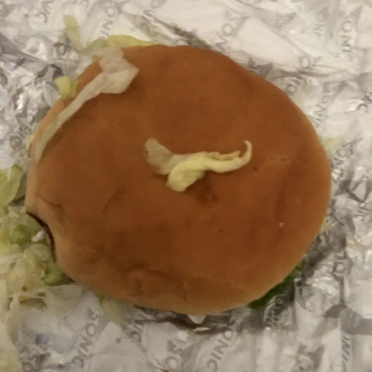 Sonic Junior Cheeseburger Deluxe